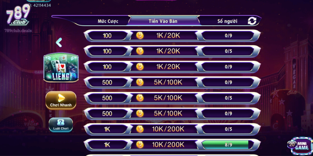 Game Bài Liêng Tại 789Club