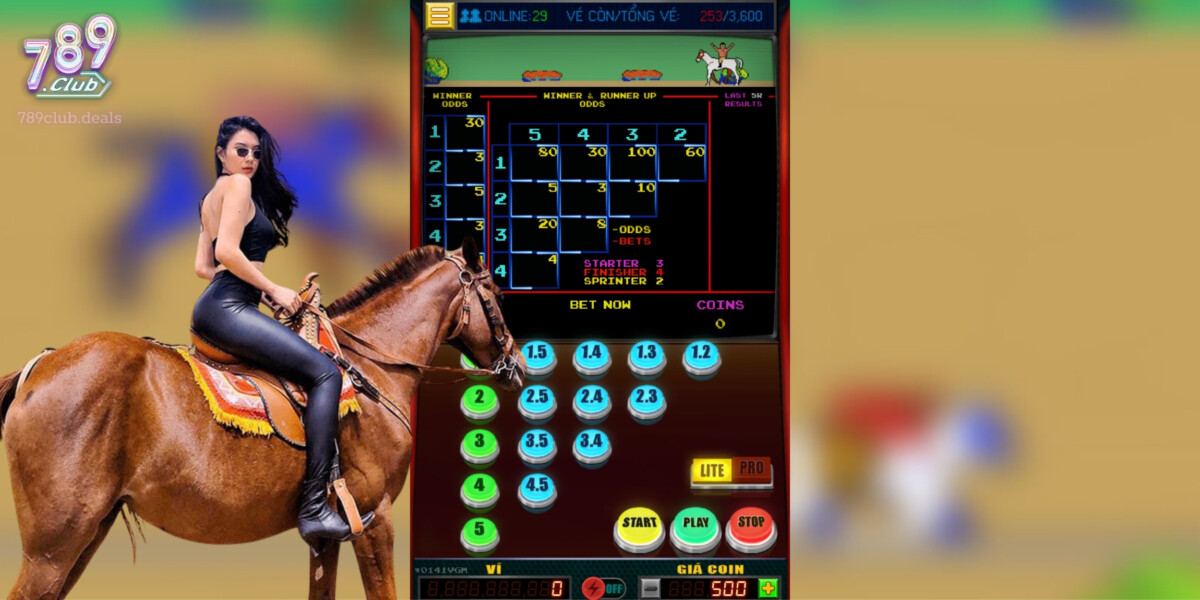 Trò chơi Đua Ngựa Tại 789 Club